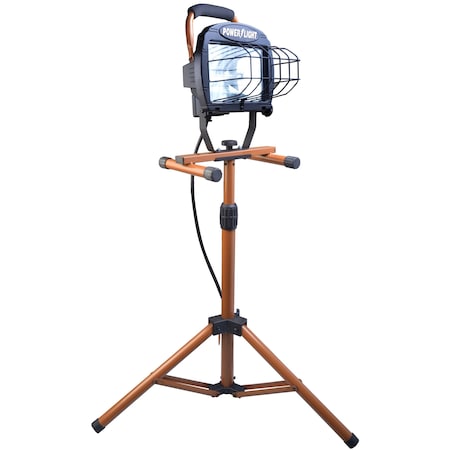 Southwire L10SLEDSW 500-Watt Halogen Telescoping Tripod Work Light L10SLED
